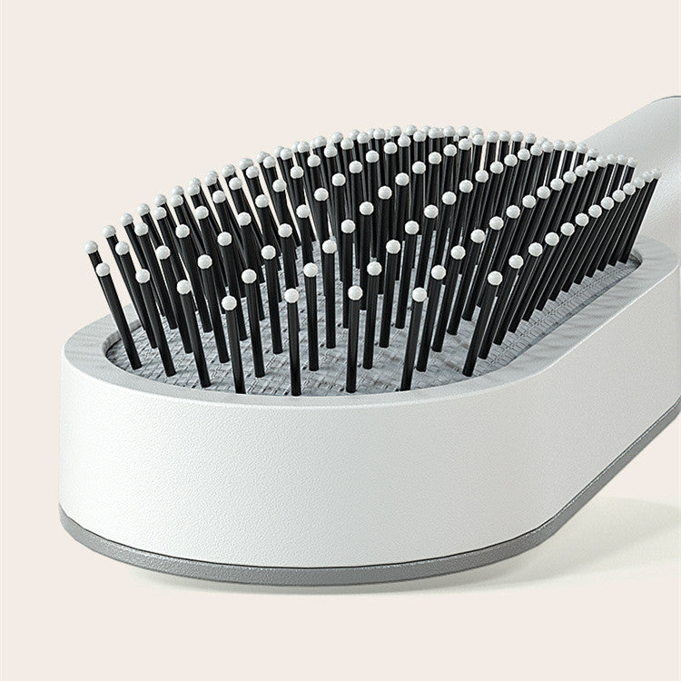 Self Cleaning Hair Brush; Massage Scalp Comb; Anti-Static Hairbrush