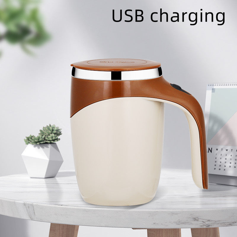 Rechargeable Automatic Stirring Rotating Cup Mug