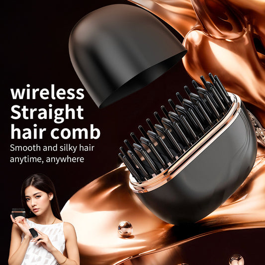 Mini Hair Straightener Styling Comb (Wireless)