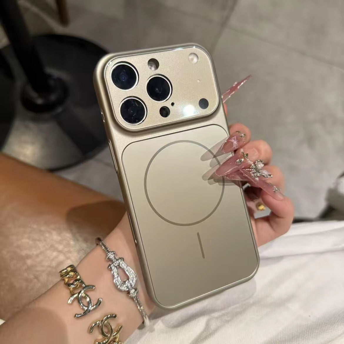 Latest 2026 iPhone Case - Matte, Magnetic, Solid Colors, Anti-Slip