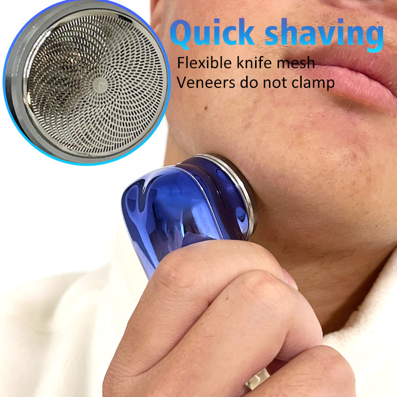 Mini Cordless Electric Wet & Dry Shaver - USD Rechargeable