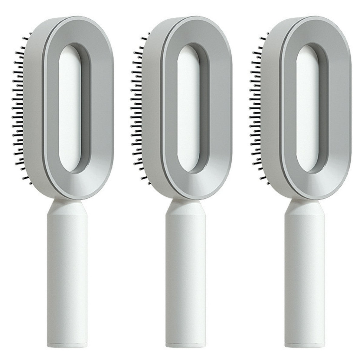 Self Cleaning Hair Brush; Massage Scalp Comb; Anti-Static Hairbrush