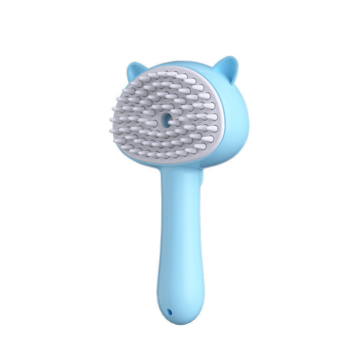 Multifunction Hair Grooming Cleaning Brush With Mist For Pets, Rechargeable Self Cleaning Brush For Dogs & Cats