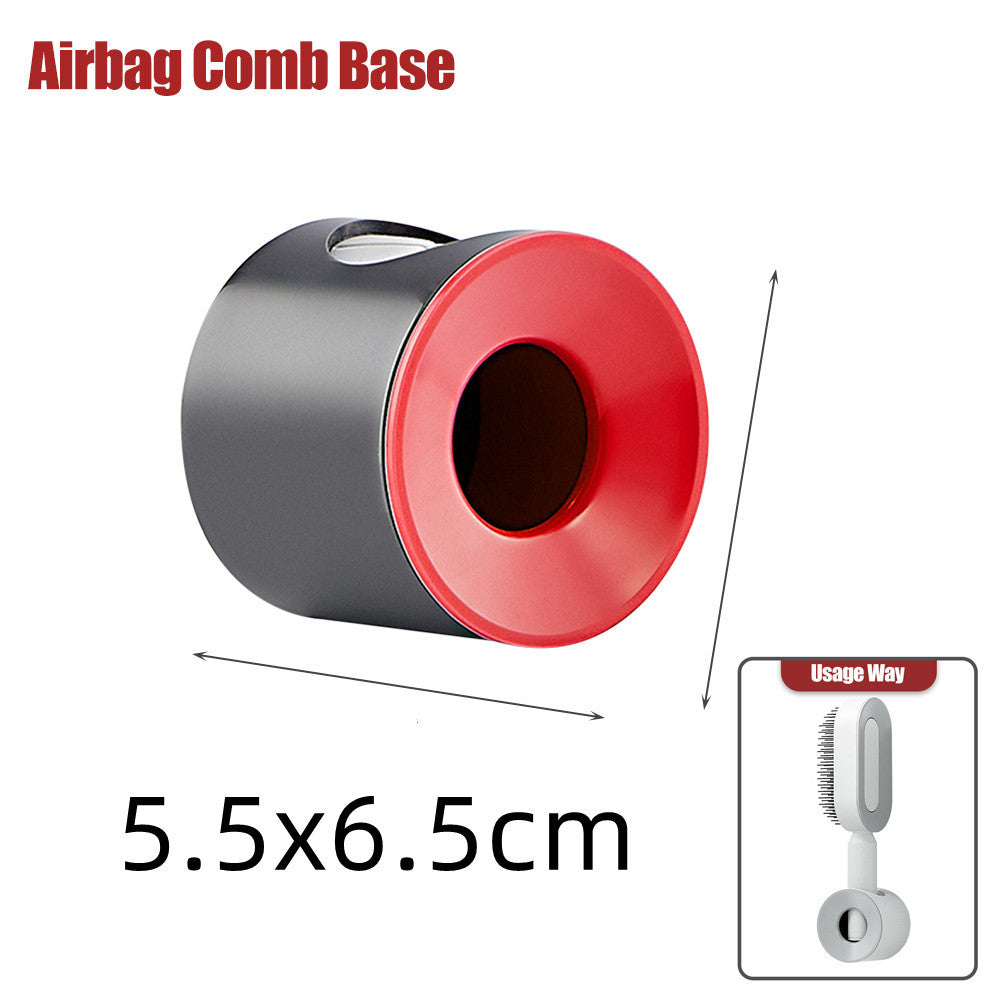 Self Cleaning Hair Brush; Massage Scalp Comb; Anti-Static Hairbrush