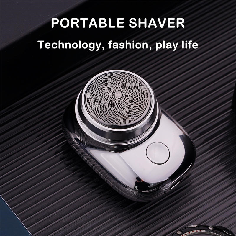 Mini Cordless Electric Wet & Dry Shaver - USD Rechargeable