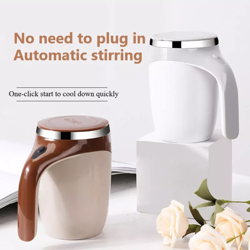 Rechargeable Automatic Stirring Rotating Cup Mug